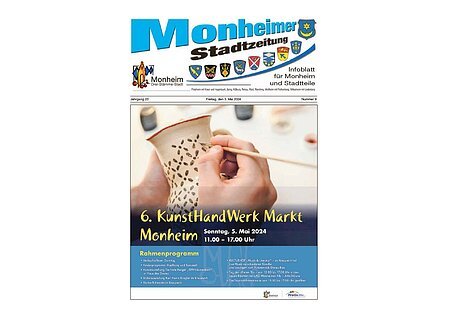 Titelseite Monheimer Stadtzeitung Ausgabe 09-2024
