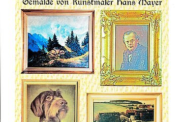 Collage verschiedener Gemälde des Monheimer Kunstmaler Hans Mayer - Bild C
