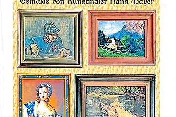Panoramaseite Stadtzeitung 16.07.2021: Gemälde von Kunstmaler Hans Mayer