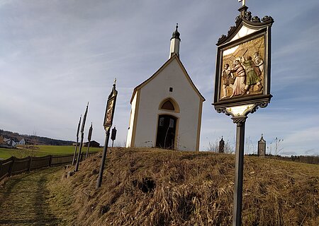 Feldgottesdienst am Kalvarienberg Wittesheim