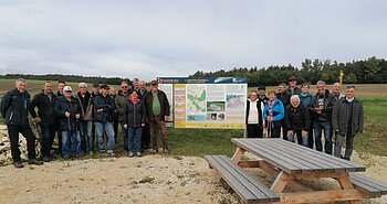 Die Wanderwegewarte beim Treffen 2022 in Daiting Die Wanderwegewarte beim Treffen 2022 in Daiting