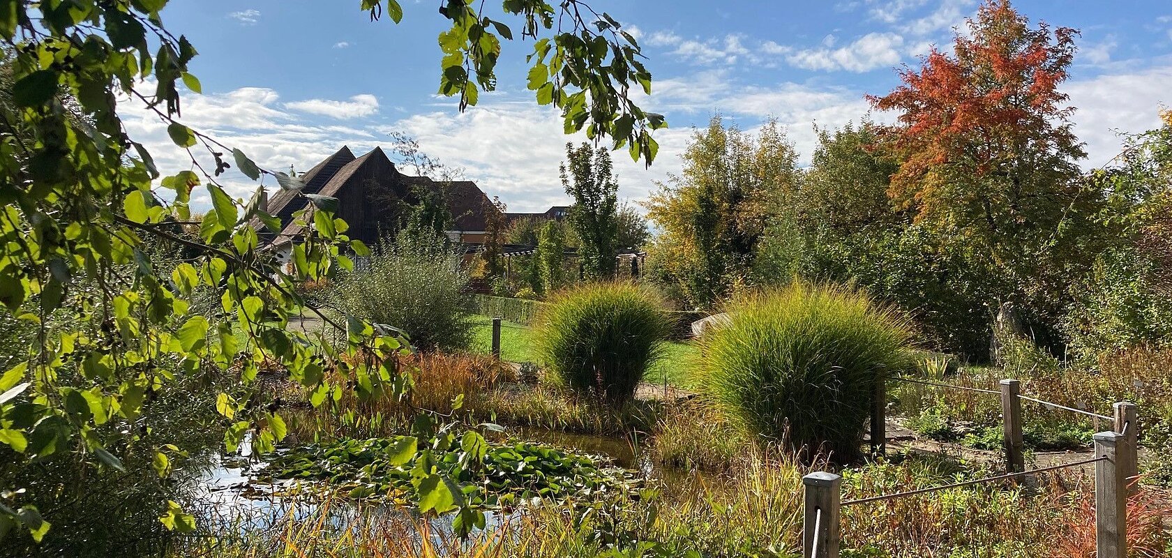 Kreislehrgarten Monheim, Herbstbild