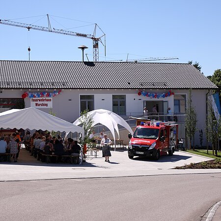 Neues Feuerwehrhaus Warching, Schloßberg 4