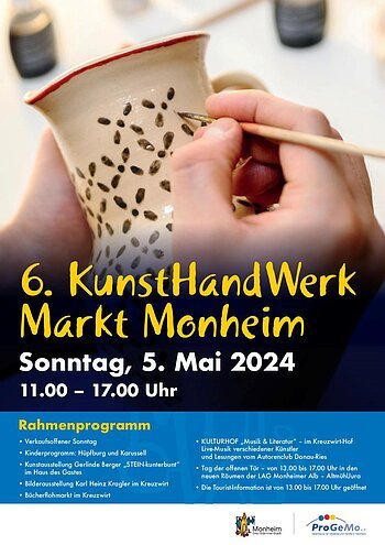 6. KunstHandWerkMarkt 05.05.2024