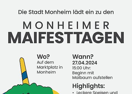 Maifest 2024 - Stadt Monheim