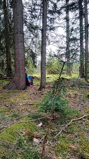 Waldbaden im Monheimer Wald