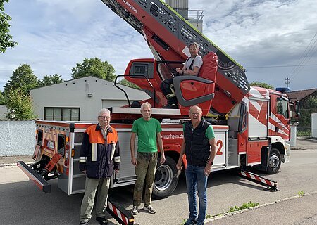 Storchenberingung am 29.05.2024