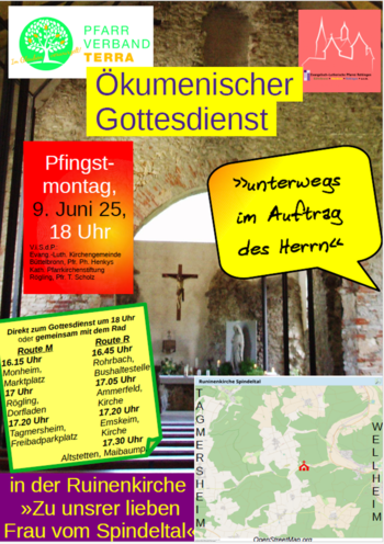 Ökumenischer Gottesdienst am 09.06.2025