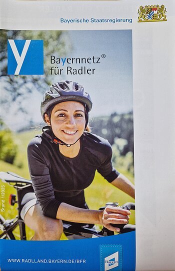 Neuauflage "Bayernnetz für Radler" Stand 01/2025 Die Bayerische Staatsregierung hat das "Bayernnetz für Radler" neu aufgelegt.