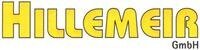 Logo mit dem gelben Schriftzug „HILLEMEIR GmbH“ auf weißem Hintergrund.
