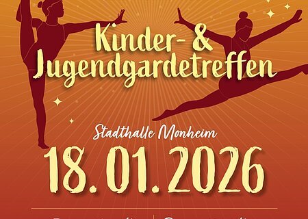 FG Gailachia Kinder- und Jugendgardetreffen 18.01.2026 Plakat der FG Gailachia Monheim für Kinder- und Jugendgardetreffen am 18.01.2026 in Monheim mit Einlass 12 Uhr und Beginn 13 Uhr.