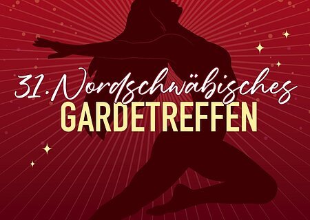FG Gailachia - 31. Nordschwäbisches Gardetreffen 17.01.26 in Monheim Plakat der FG Gailachia Monheim für das 31. Nordschwäbische Gardetreffen am 17.01.2026 in der Stadthalle Monheim, Beginn 18 Uhr, Einlass 17 Uhr.