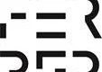Grafische Darstellung eines Logos vom Hotel Ferber in Monheim: schwarze Großbuchstaben F, E, R, B, E, R auf weißem Hintergrund.