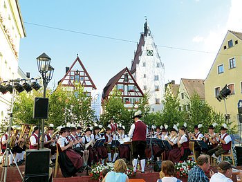 Blasmusik Open Air in Monheim