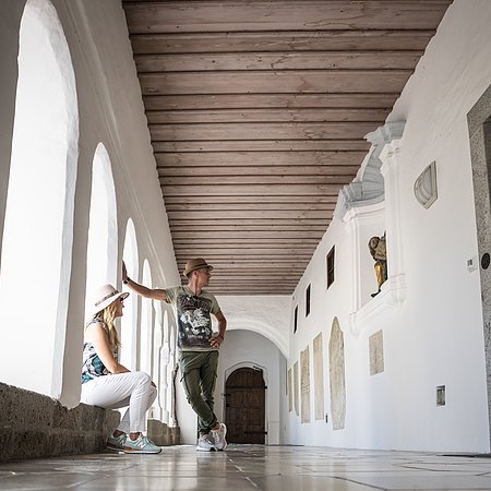 Kreuzgang im ehemaligen Kloster Monheim