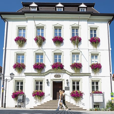 Das Rathaus in Monheim