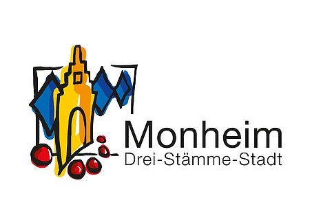 Logo der Drei-Stämme-Stadt Monheim