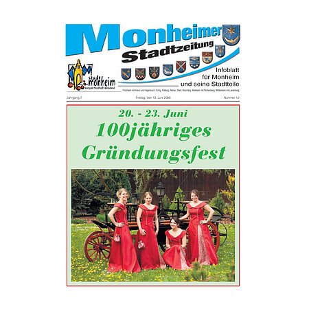 Monheimer Stadtzeitung 2008